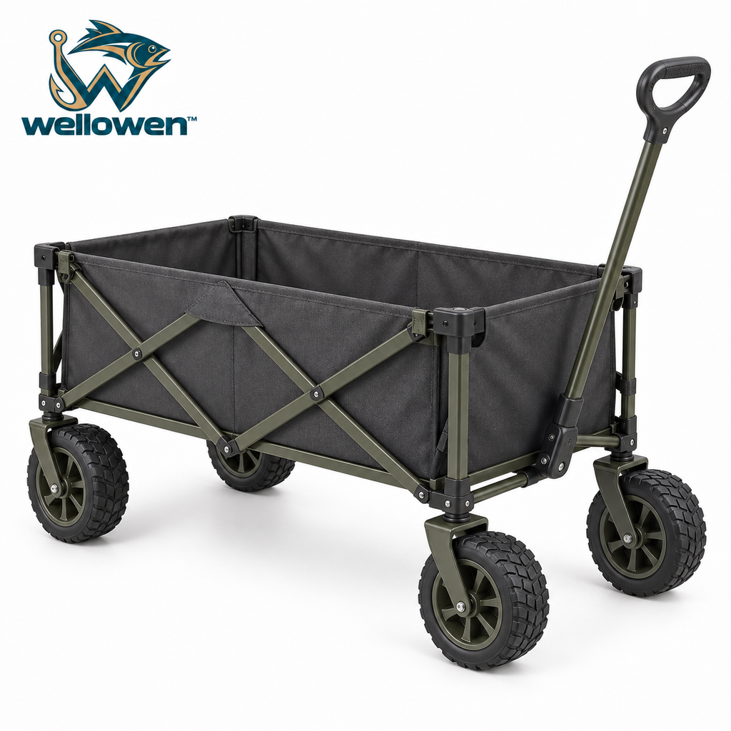 wellowen™ Folding Fishing Gear Wagon