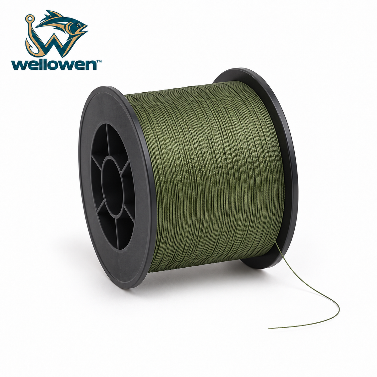 wellowen™ Green Braided Fishing Line