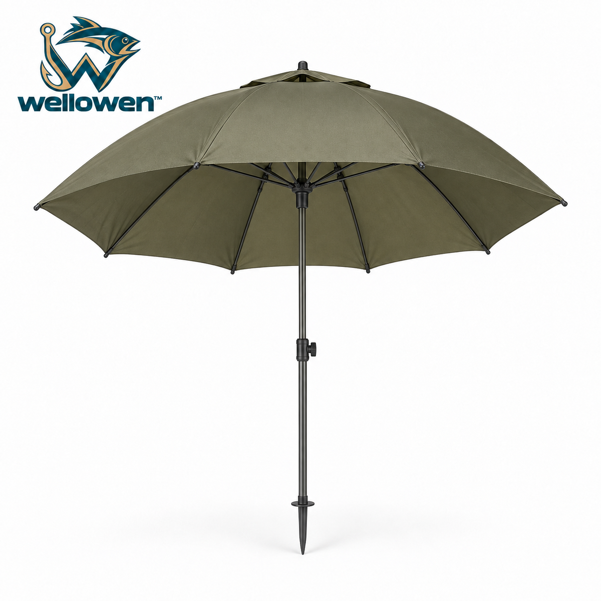wellowen™ Fishing Umbrella with Ground Spike