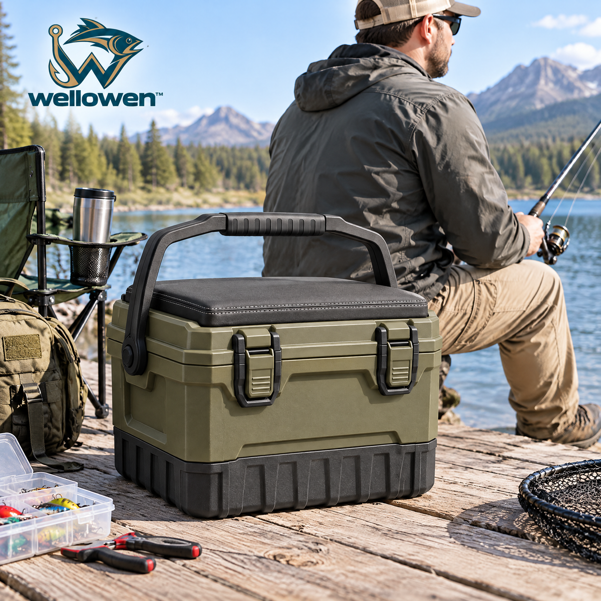 wellowen™ Hard-Shell Fishing Gear Box