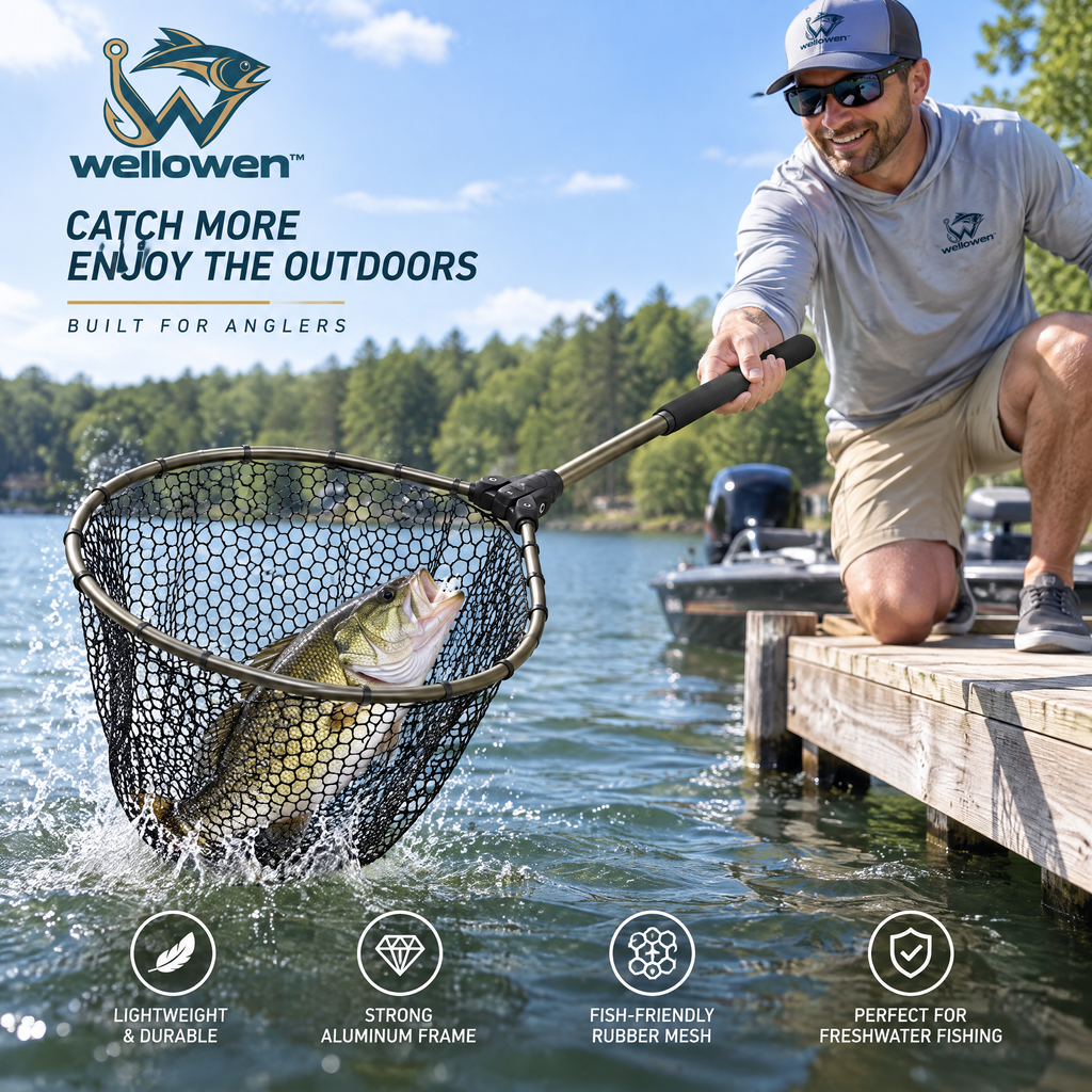 wellowen™ Folding Landing Net