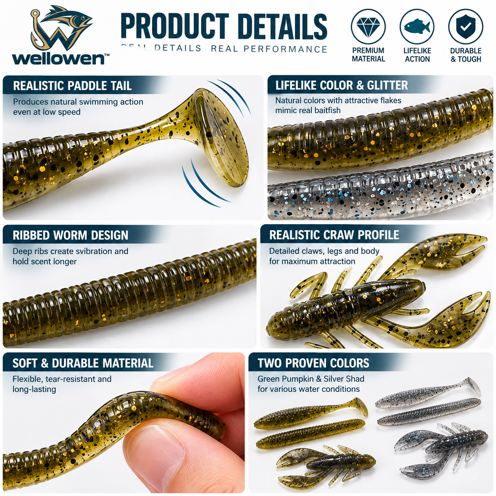 wellowen™ Soft Bait Assortment