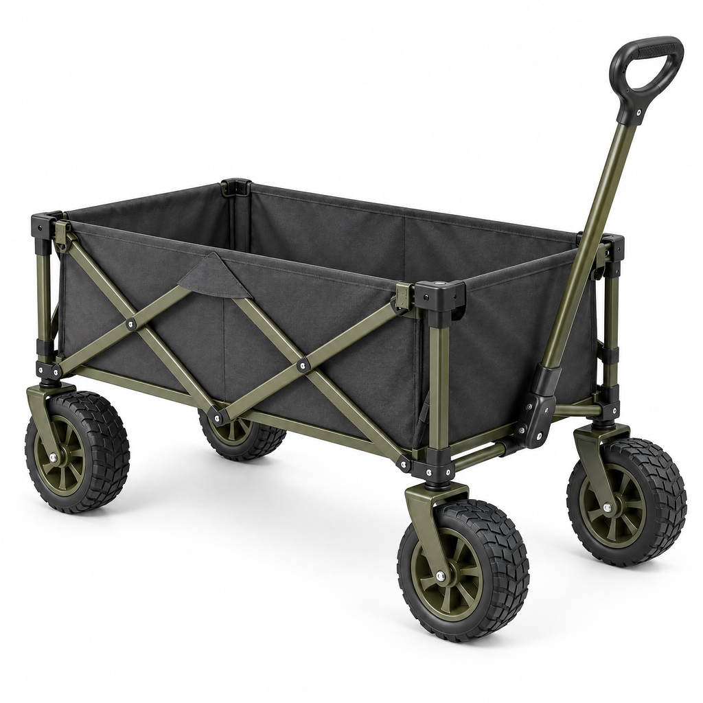 wellowen™ Folding Fishing Gear Wagon