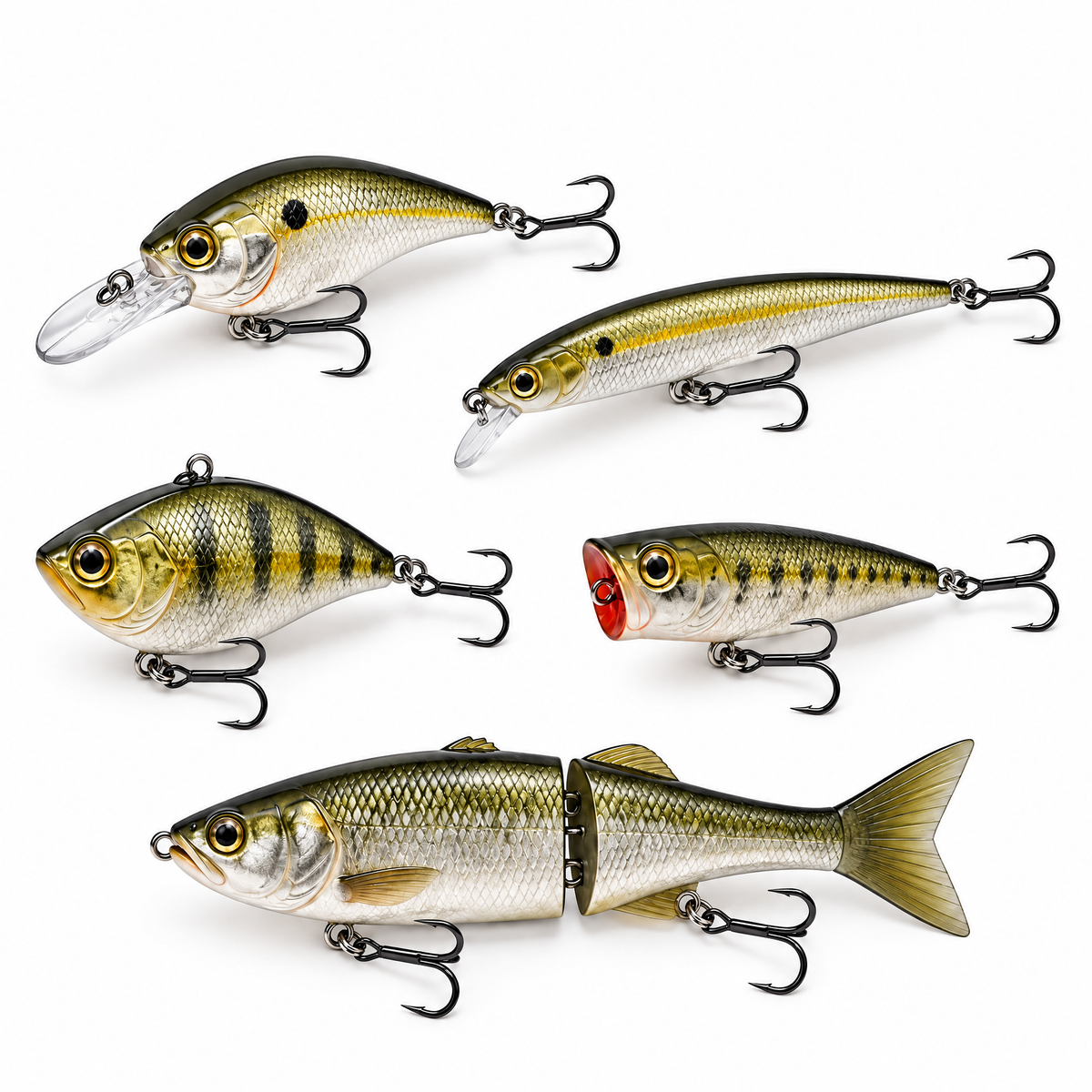 wellowen™ Hard Bait Assortment, 5-Piece