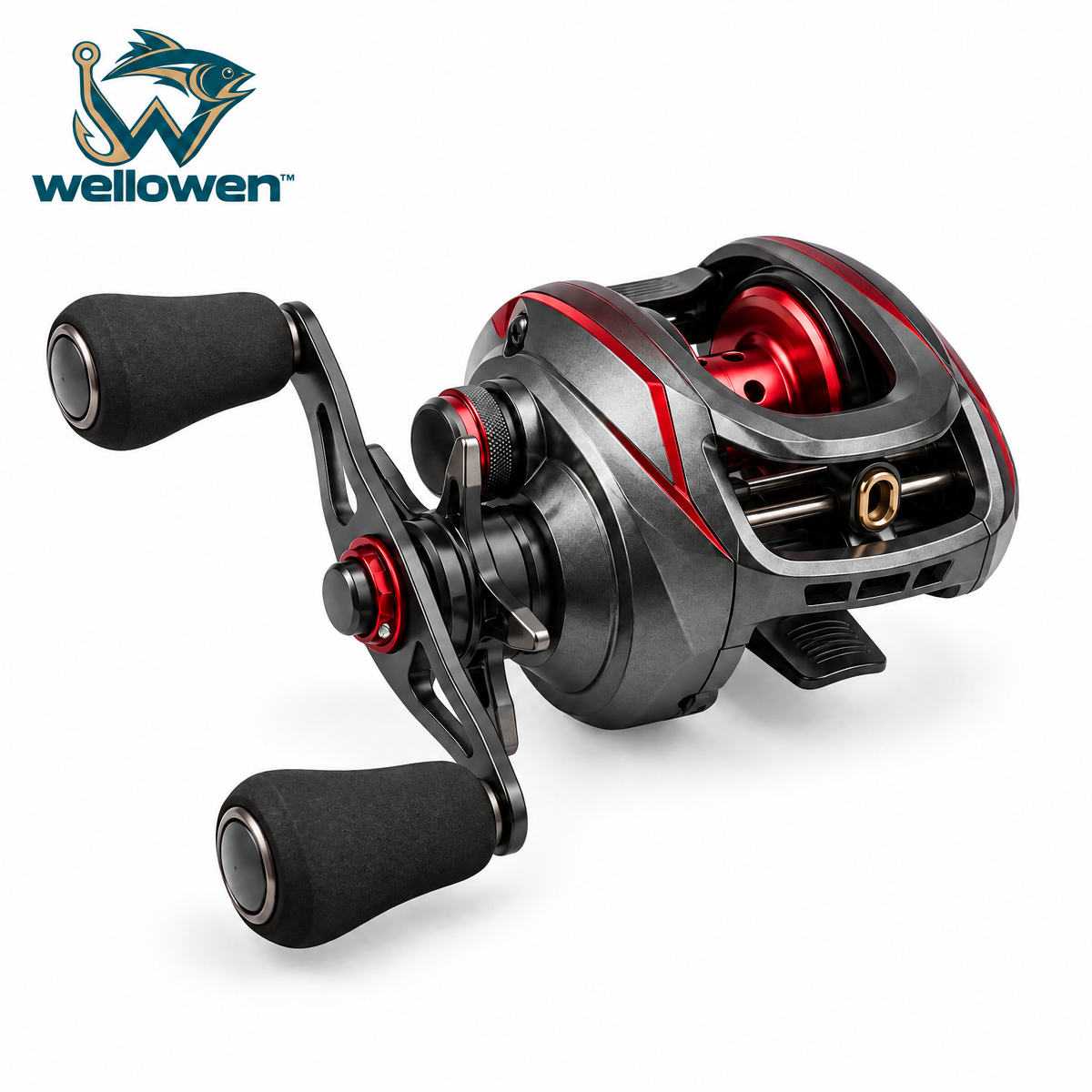 wellowen™ Low-Profile Baitcasting Reel