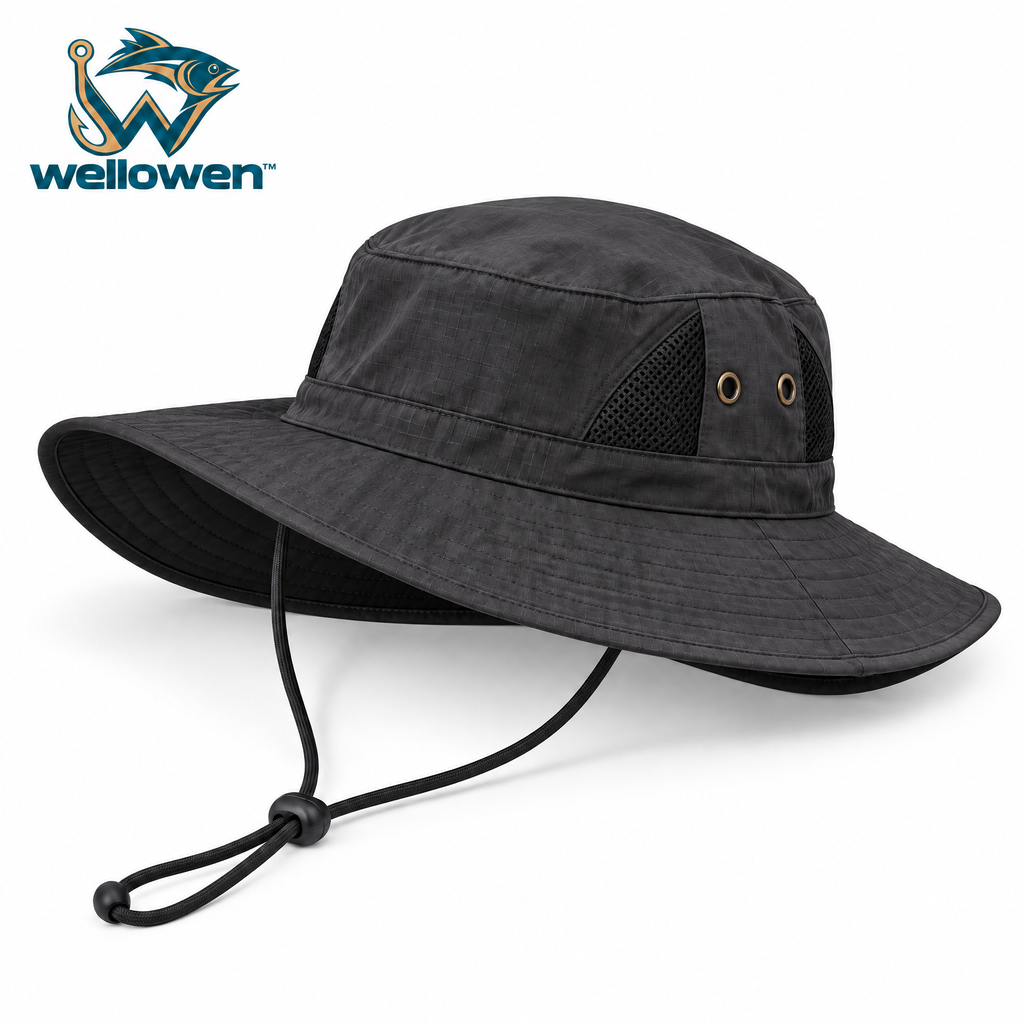 wellowen™ Wide-Brim Fishing Hat